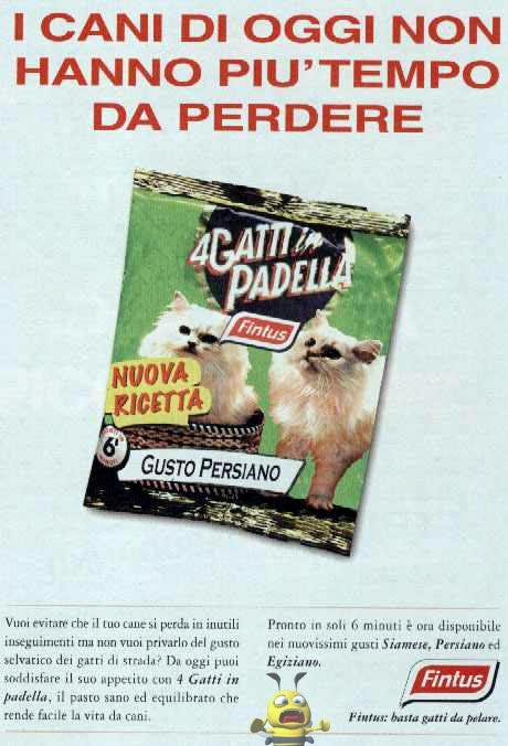 4 Gatti in padella - Ricetta per cani moderni